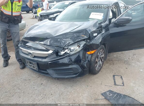 19XFC2F74HE039629 2017 HONDA CIVIC Black წინა ხედი