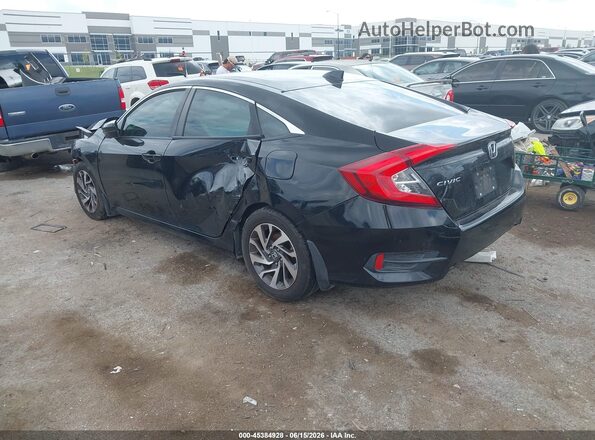 19XFC2F74HE039629 2017 HONDA CIVIC Black უკანა მარცხენა