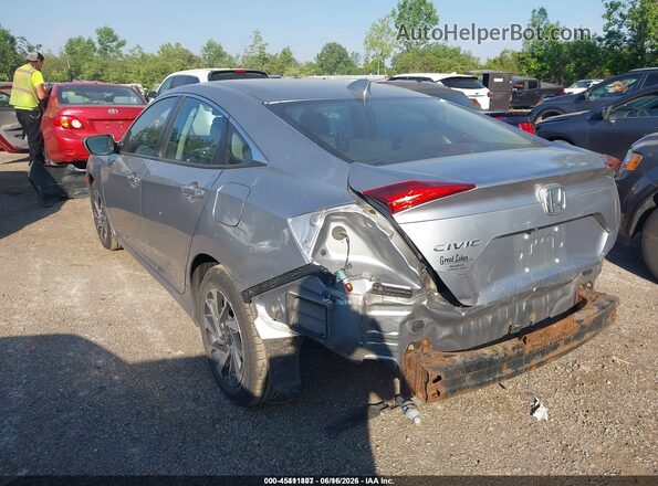 19XFC2F74HE046984 2017 HONDA CIVIC Silver Trasero izquierdo