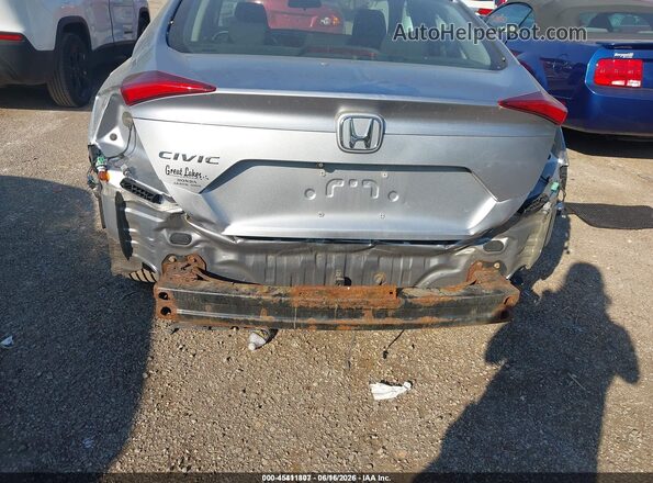 19XFC2F74HE046984 2017 HONDA CIVIC Silver Vista frontal