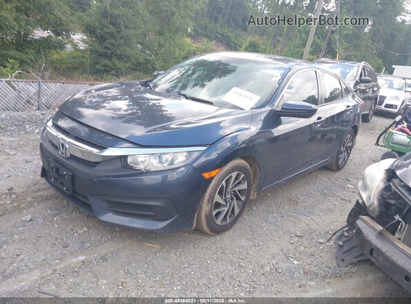 19XFC2F74HE052588 2017 HONDA CIVIC Gray Front left