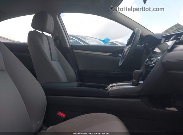 19XFC2F74HE052588 2017 HONDA CIVIC Gray Front interior view