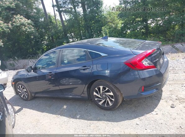 19XFC2F74HE052588 2017 HONDA CIVIC Gray Rear interior view