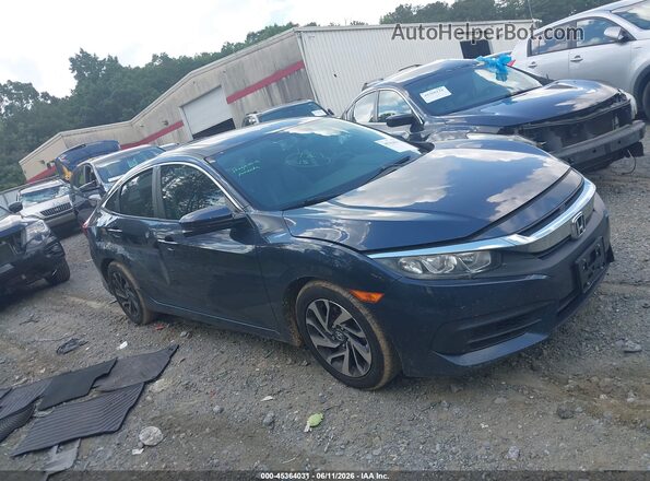 19XFC2F74HE052588 2017 HONDA CIVIC Gray Instrument cluster view