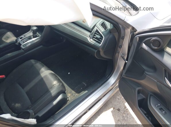 19XFC2F74HE062330 2017 HONDA CIVIC Gray წინა სალონის ხედი