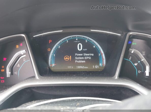 19XFC2F74HE062330 2017 HONDA CIVIC Gray უკანა სავარძლების ხედი