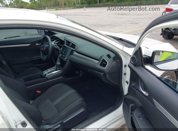 19XFC2F74HE080813 2017 HONDA CIVIC White Front interior view