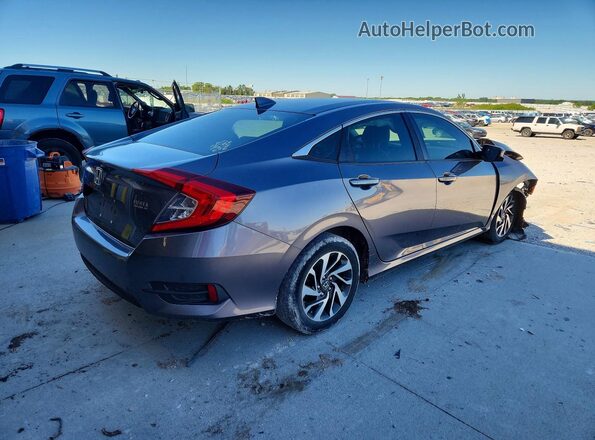 19XFC2F74JE006359 2018 HONDA CIVIC Gray Задня права чверть