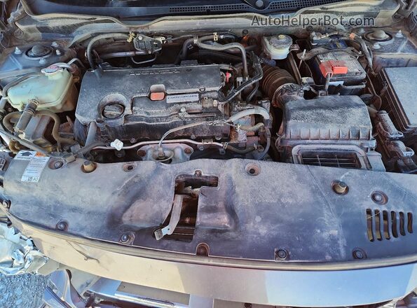 19XFC2F74JE006359 2018 HONDA CIVIC Gray Вид задньої частини салону