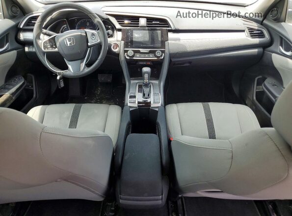 19XFC2F74JE040947 2018 HONDA CIVIC Silver Dashboard view