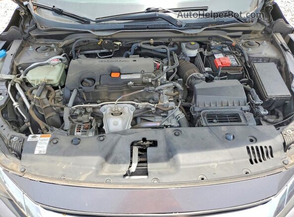 19XFC2F74JE040947 2018 HONDA CIVIC Silver Rear interior view