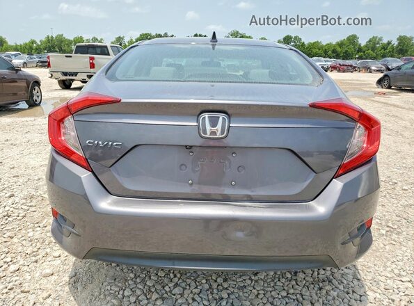 19XFC2F74JE040947 2018 HONDA CIVIC Silver Rear view