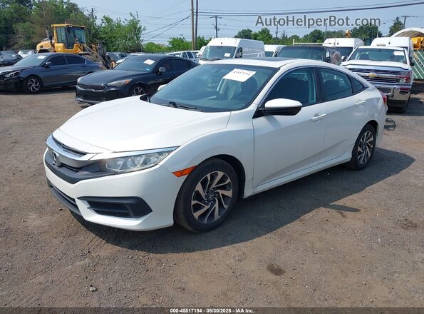 19XFC2F74JE207906 2018 HONDA CIVIC White Przód lewy