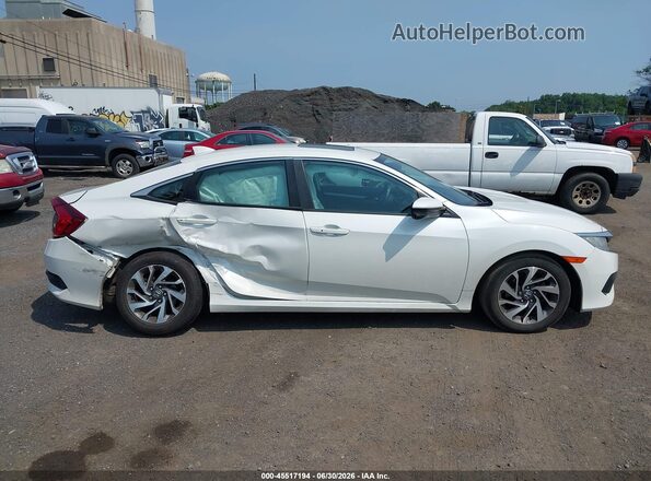 19XFC2F74JE207906 2018 HONDA CIVIC White Widok wnętrza z tyłu