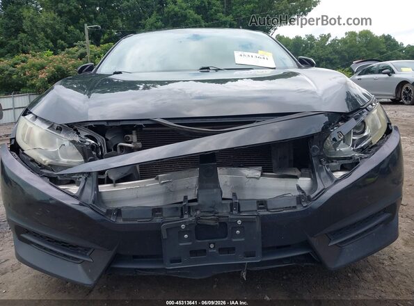 19XFC2F75GE057099 2016 HONDA CIVIC Black წინა ხედი