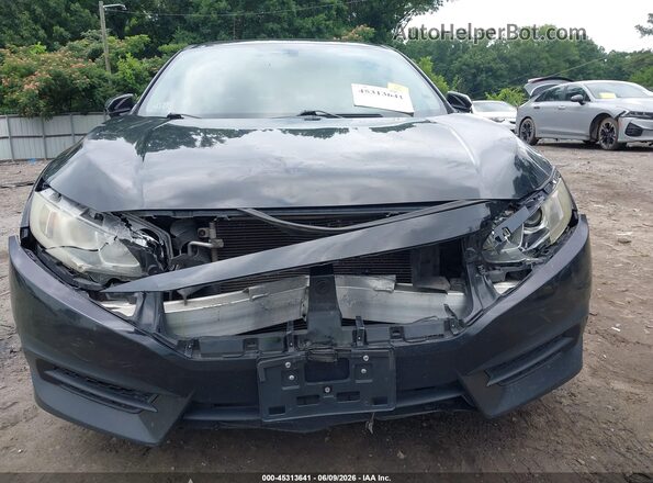 19XFC2F75GE057099 2016 HONDA CIVIC Black ხელსაწყოთა პანელის ხედი