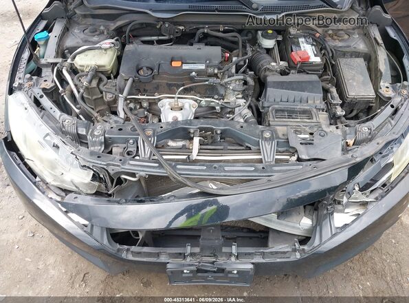 19XFC2F75GE057099 2016 HONDA CIVIC Black უკანა ხედი