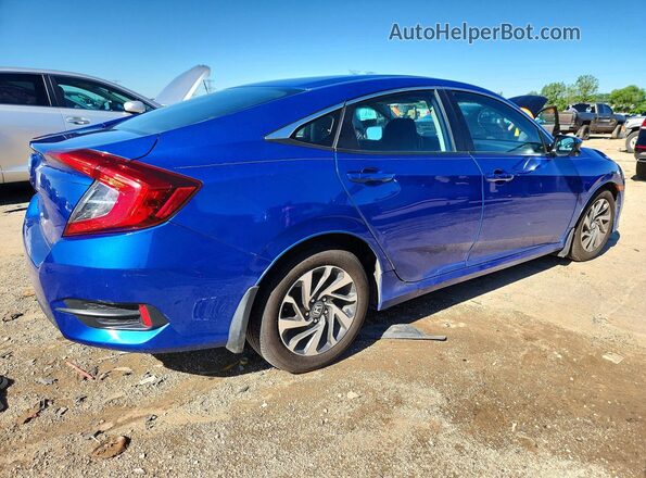 19XFC2F75GE080432 2016 HONDA CIVIC Blue Հետևի աջ