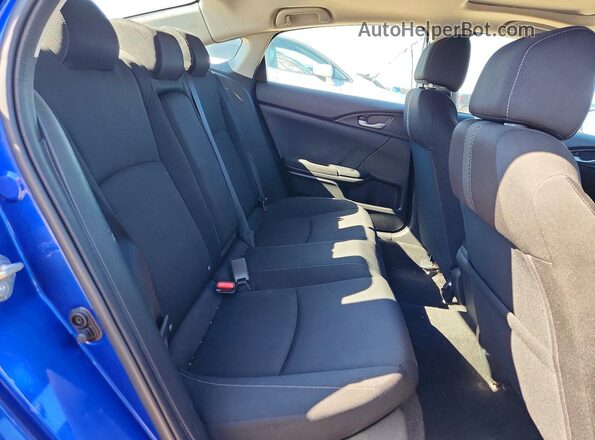 19XFC2F75GE080432 2016 HONDA CIVIC Blue Հետևի նստատեղերի տեսք