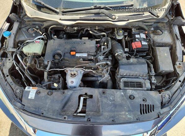 19XFC2F75GE081421 2016 HONDA CIVIC Gray Սալոնի հետևի տեսք