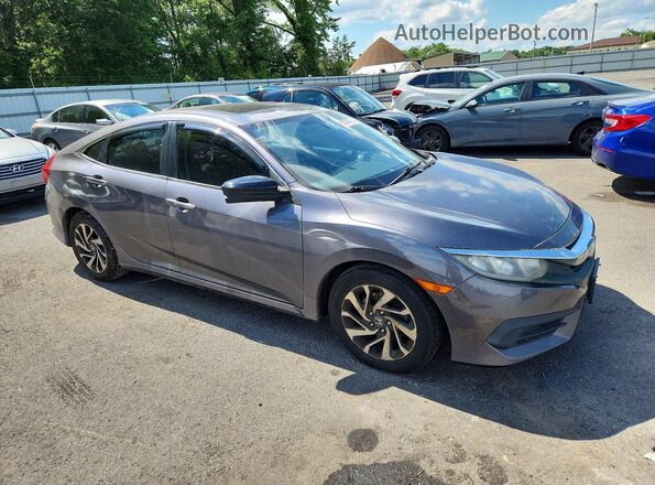19XFC2F75GE081421 2016 HONDA CIVIC Gray Առջևի աջ