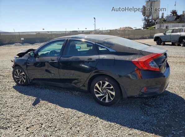 19XFC2F75GE219989 2016 HONDA CIVIC Black Tył lewy
