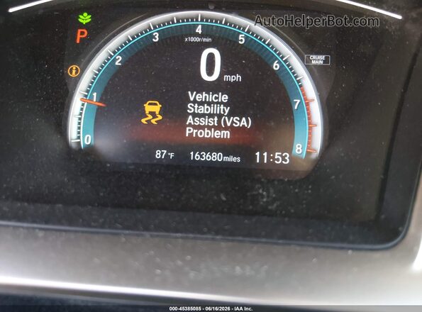 19XFC2F75GE249932 2016 HONDA CIVIC Gray 