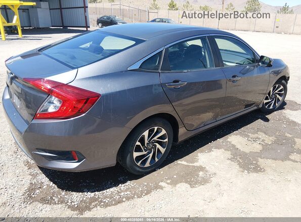 19XFC2F75GE249932 2016 HONDA CIVIC Gray Задня права чверть