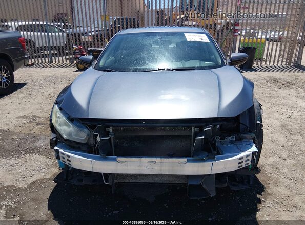 19XFC2F75GE249932 2016 HONDA CIVIC Gray Вид щитка приладів