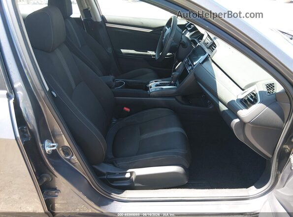 19XFC2F75GE249932 2016 HONDA CIVIC Gray Вид салону спереду