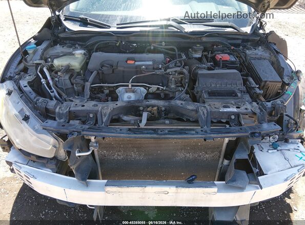 19XFC2F75GE249932 2016 HONDA CIVIC Gray Вид ззаду