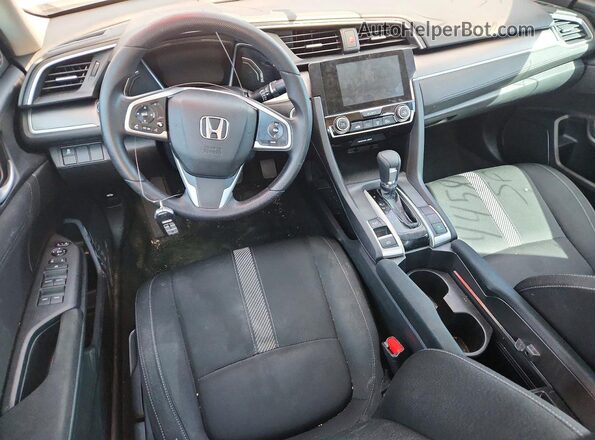 19XFC2F75HE051711 2017 HONDA CIVIC White Widok deski rozdzielczej