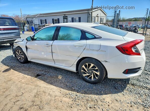 19XFC2F75HE051711 2017 HONDA CIVIC White Tył lewy