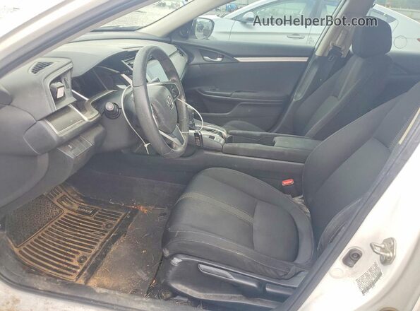 19XFC2F75HE067861 2017 HONDA CIVIC White წინა სალონის ხედი