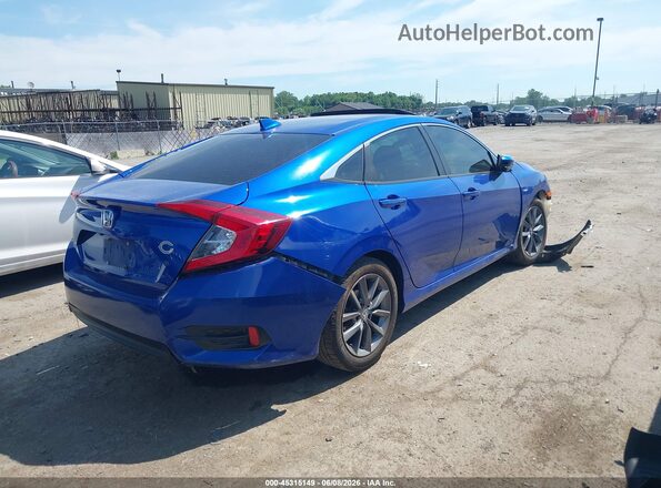 19XFC2F75HE204880 2017 HONDA CIVIC Blue Tył prawy