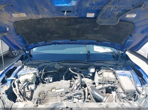 19XFC2F75HE204880 2017 HONDA CIVIC Blue Widok z tyłu