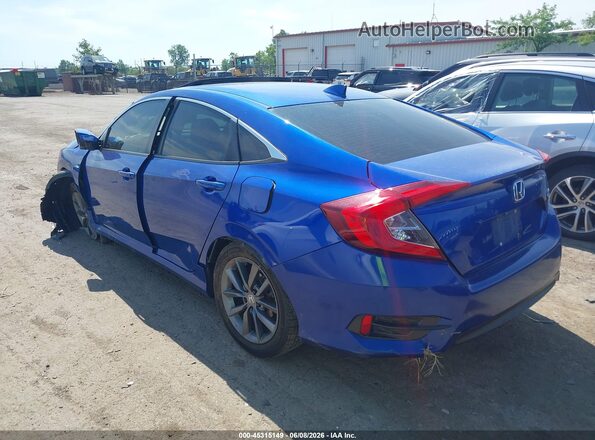 19XFC2F75HE204880 2017 HONDA CIVIC Blue Tył lewy