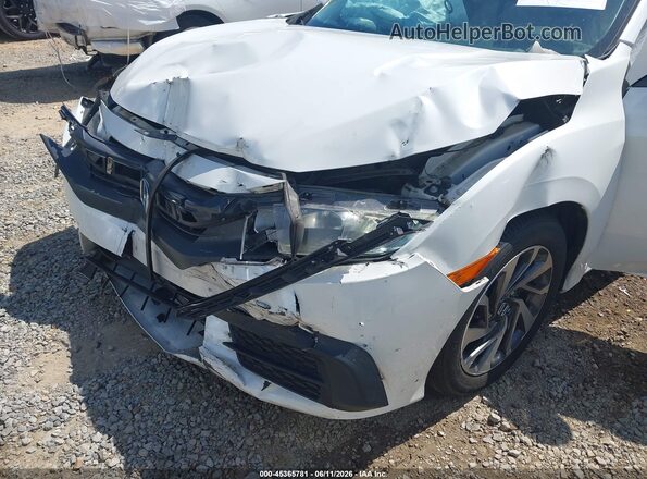 19XFC2F75JE013286 2018 HONDA CIVIC White Դիմացի տեսք