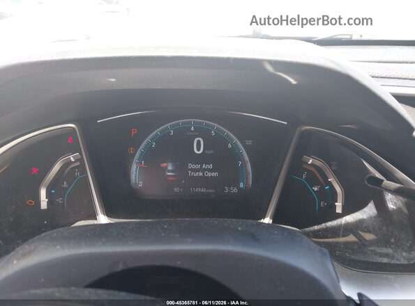 19XFC2F75JE013286 2018 HONDA CIVIC White Հետևի նստատեղերի տեսք