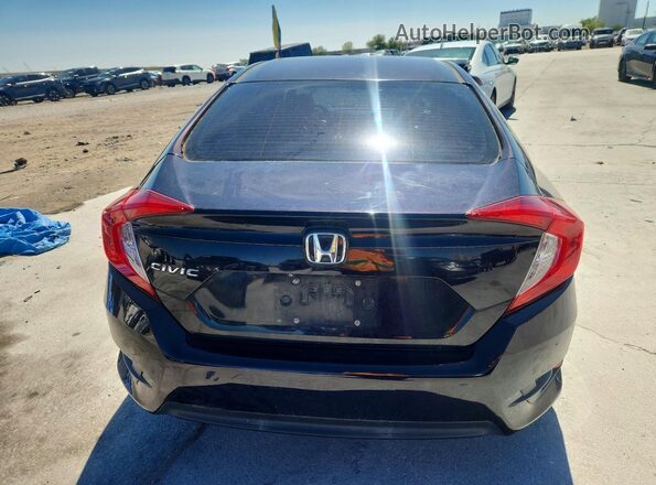 19XFC2F76GE026248 2016 HONDA CIVIC Black Vista trasera