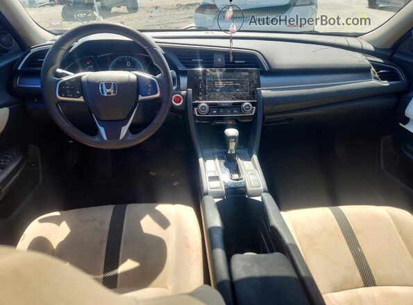 19XFC2F76GE026248 2016 HONDA CIVIC Black Vista del salpicadero