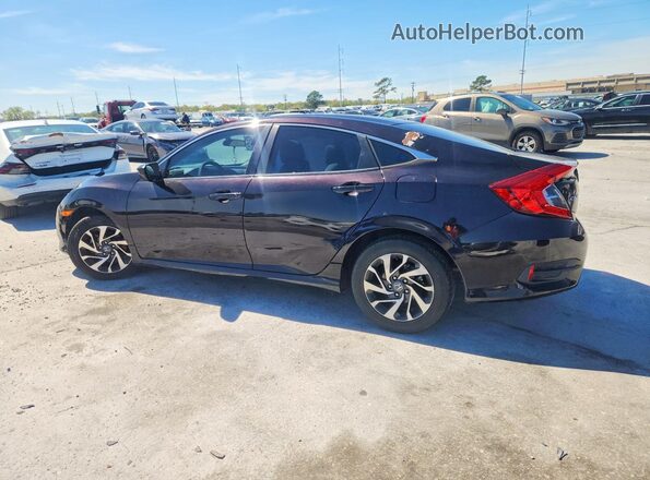 19XFC2F76GE026248 2016 HONDA CIVIC Black Trasero izquierdo