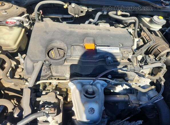 19XFC2F76GE026248 2016 HONDA CIVIC Black Vista interior trasera
