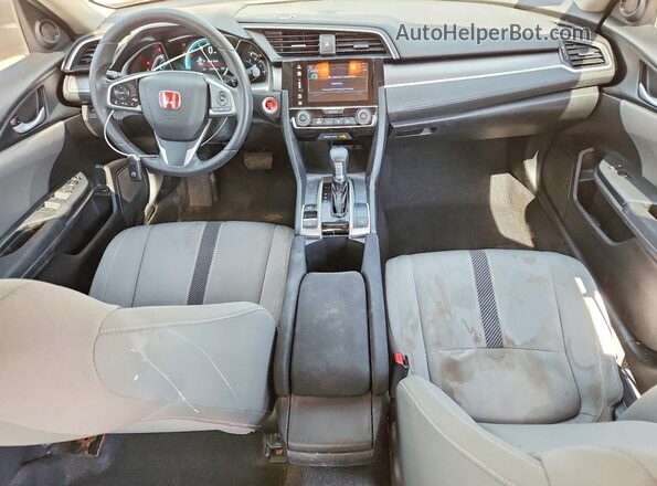 19XFC2F76GE078673 2016 HONDA CIVIC Black Вид панелі приладів