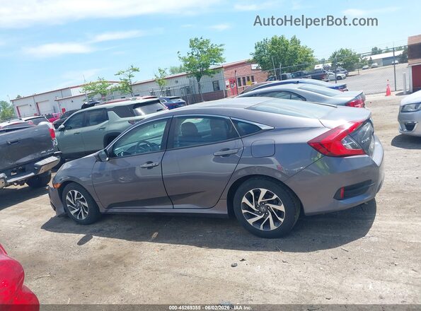 19XFC2F76GE081444 2016 HONDA CIVIC Gray Սալոնի 360 աստիճան տեսք