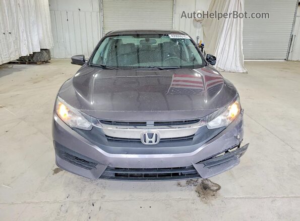 19XFC2F76GE202778 2016 HONDA CIVIC Gray წინა ხედი