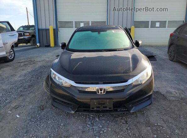 19XFC2F76HE016854 2017 HONDA CIVIC Black Widok z przodu