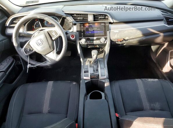 19XFC2F76HE016854 2017 HONDA CIVIC Black Widok deski rozdzielczej