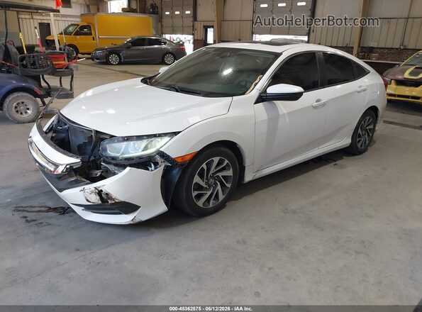 19XFC2F76HE067688 2017 HONDA CIVIC White Передня ліва чверть