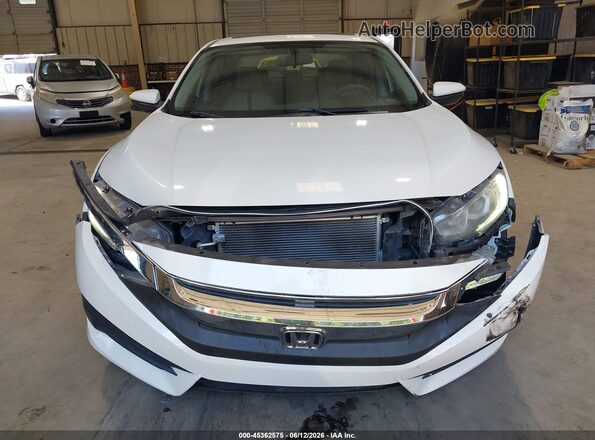 19XFC2F76HE067688 2017 HONDA CIVIC White Вид спереду